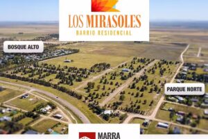 Barrio Residencial – Los Mirasoles – Lotes desde los 1.000m2 – Sobre la ex Ruta Nac. 33 Entre Parque Norte y Bosque Alto