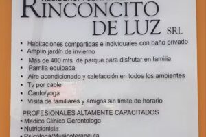 Residencia Geriátrica Rinconcito de Luz S.R.L.
